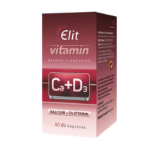 E-lit vitamin - Ca+D3-vitamin 60db kapsz.