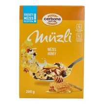 CERBONA MÜZLI MÉZES 200G