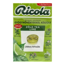 RICOLA CUKORKA ZÖLD TEA LIME CM.