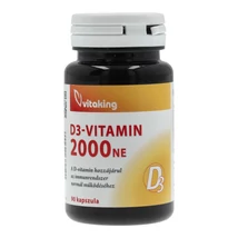 VITAKING D-VITAMIN KAPSZULA 90DB