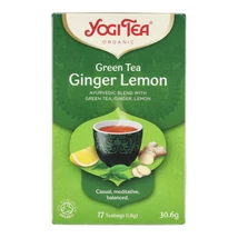 YOGI BIO ZÖLD TEA GYÖMBÉR-CITROM