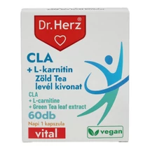 DR.HERZ CLA L-KARNITIN ZÖLD TEA KIV 60DB