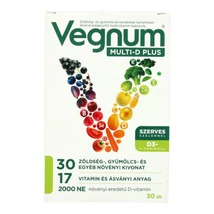 VEGNUM MULTI-D MULTIVITAMIN KAPSZ.30DB