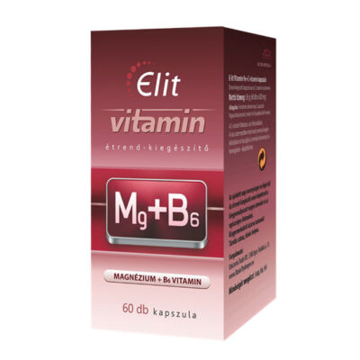 E-lit vitamin - Mg+B6 60db kapsz.
