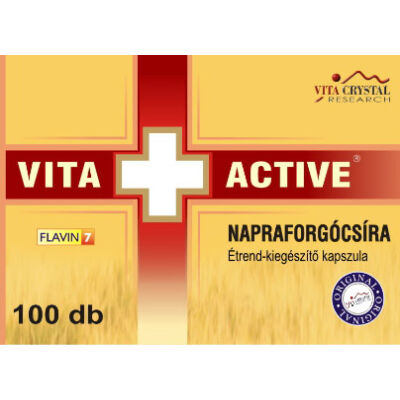 Vita+Active Napraforgócsíra kapszula 100db