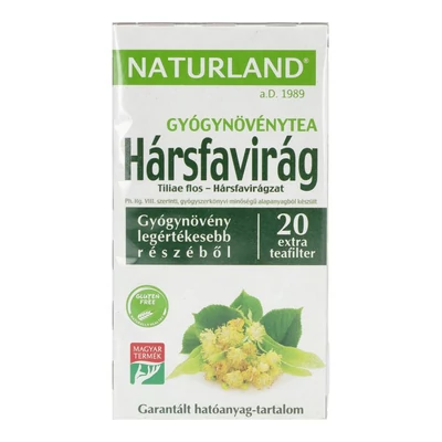 NATURLAND HÁRSFAVIRÁG TEA 20FILTER