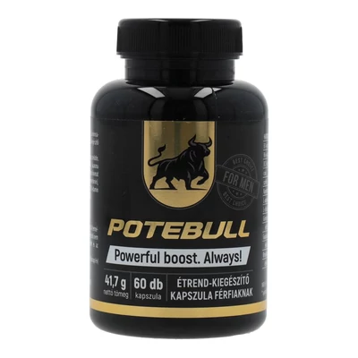 POTEBULL ÉTREND-KIEGÉSZÍTŐ KAPSZULA 60DB