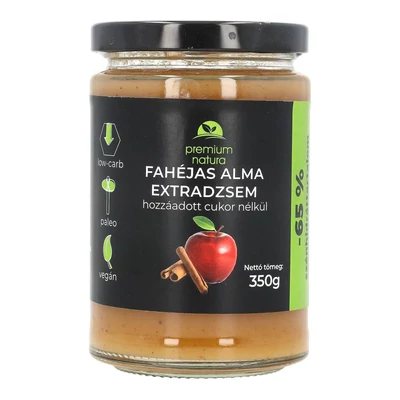 PREMIUM NATURA LOW CARB FAHÉJ ALMA DZSEM