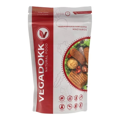 VEGADOKK HAMB.POGÁCSA ALAP MAGYAROS 250G