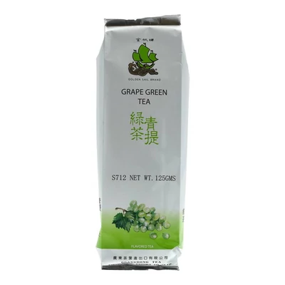 GOLDEN SAIL ZÖLD TEA SZŐLŐ SZÁLAS 100G