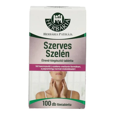 HERBÁRIA SZERVES SZELÉN TABLETTA 100DB